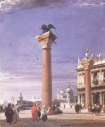 Richard Parkes Bonington The Column of St Mark in Venice (mk09) china oil painting artist